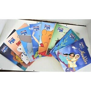 Me Reader Disney Books Nemo, Pooh, Aladdin, Dumbo, Lion King & More Set of 8